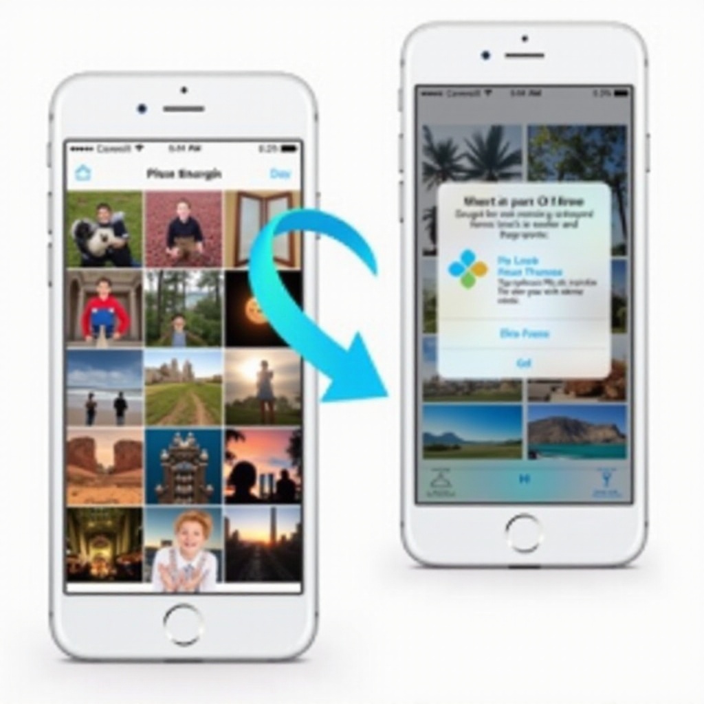 how to transfer pictures from one iphone to the other